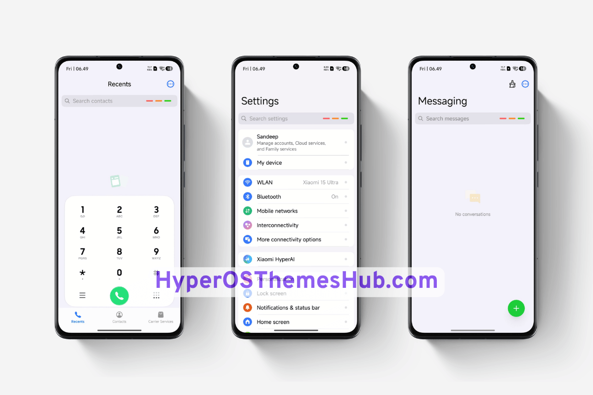 Number-7 HyperOS Theme for Xiaomi, REDMI, & POCO 3 HyperOSThemesHub.com 20 Number-7 HyperOS Theme