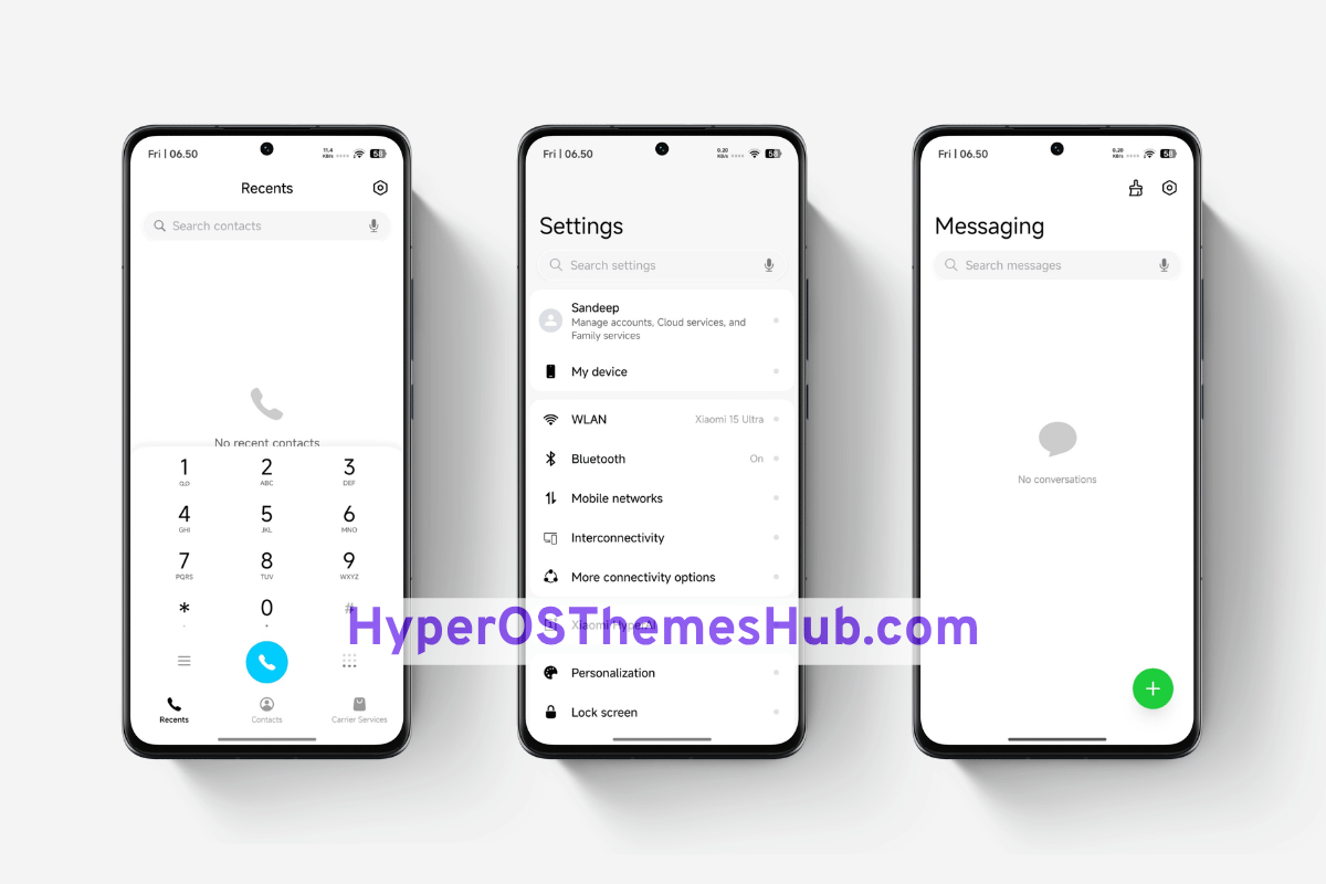 Default-7 HyperOS Theme for Xiaomi, REDMI, & POCO 3 HyperOSThemesHub.com 22 Default-7 HyperOS Theme