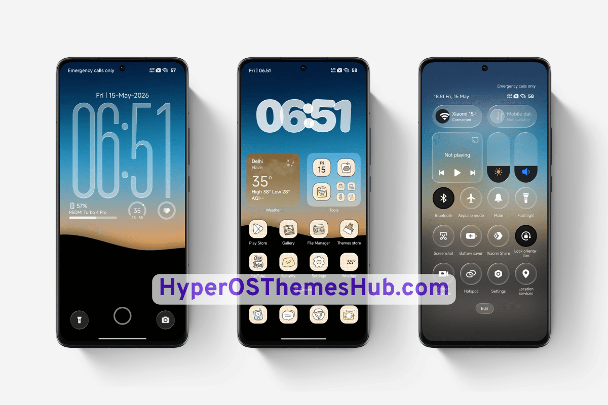 FAST-3 HyperOS Theme for Xiaomi, REDMI, & POCO 2 HyperOSThemesHub.com 23 FAST-3 HyperOS Theme