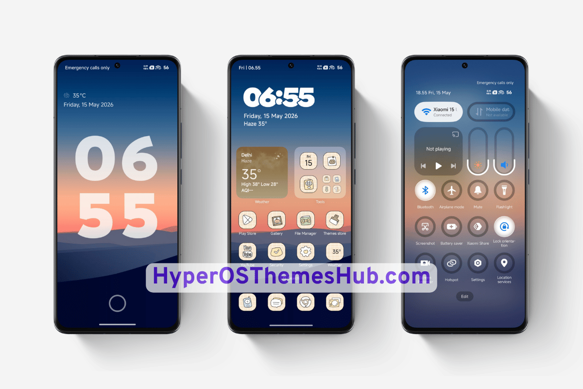 Purba-3 HyperOS Theme for Xiaomi, REDMI, & POCO 2 HyperOSThemesHub.com 29 Purba-3 HyperOS Theme