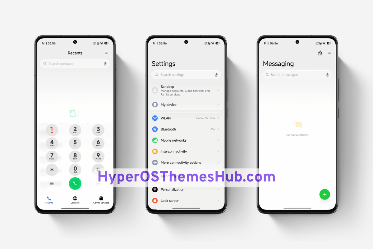 Silent-3 HyperOS Theme for Xiaomi, REDMI, & POCO 3 HyperOSThemesHub.com 32 Silent-3 HyperOS Theme