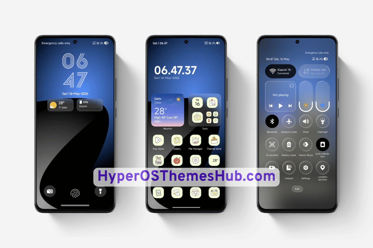Play-7 HyperOS Theme for Xiaomi, REDMI, & POCO 2 HyperOSThemesHub.com 45 Play-7 HyperOS Theme