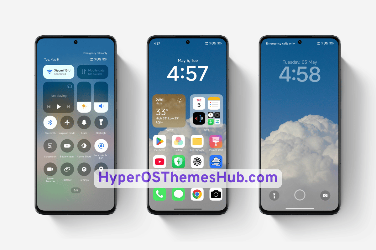 Luculia HyperOS Theme for Xiaomi, REDMI, & POCO 2 HyperOSThemesHub.com 6 Luculia HyperOS Theme