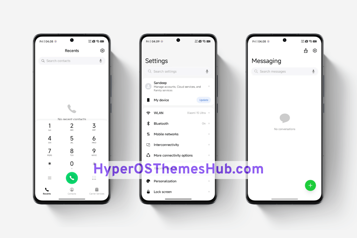 Style-3 HyperOS Theme for Xiaomi, REDMI, & POCO 3 HyperOSThemesHub.com 60 Style-3 HyperOS Theme