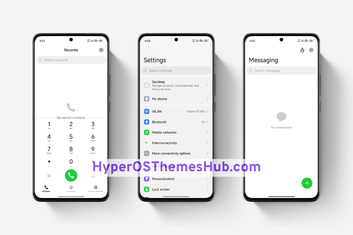 Luculia HyperOS Theme for Xiaomi, REDMI, & POCO 3 HyperOSThemesHub.com 7 Luculia HyperOS Theme