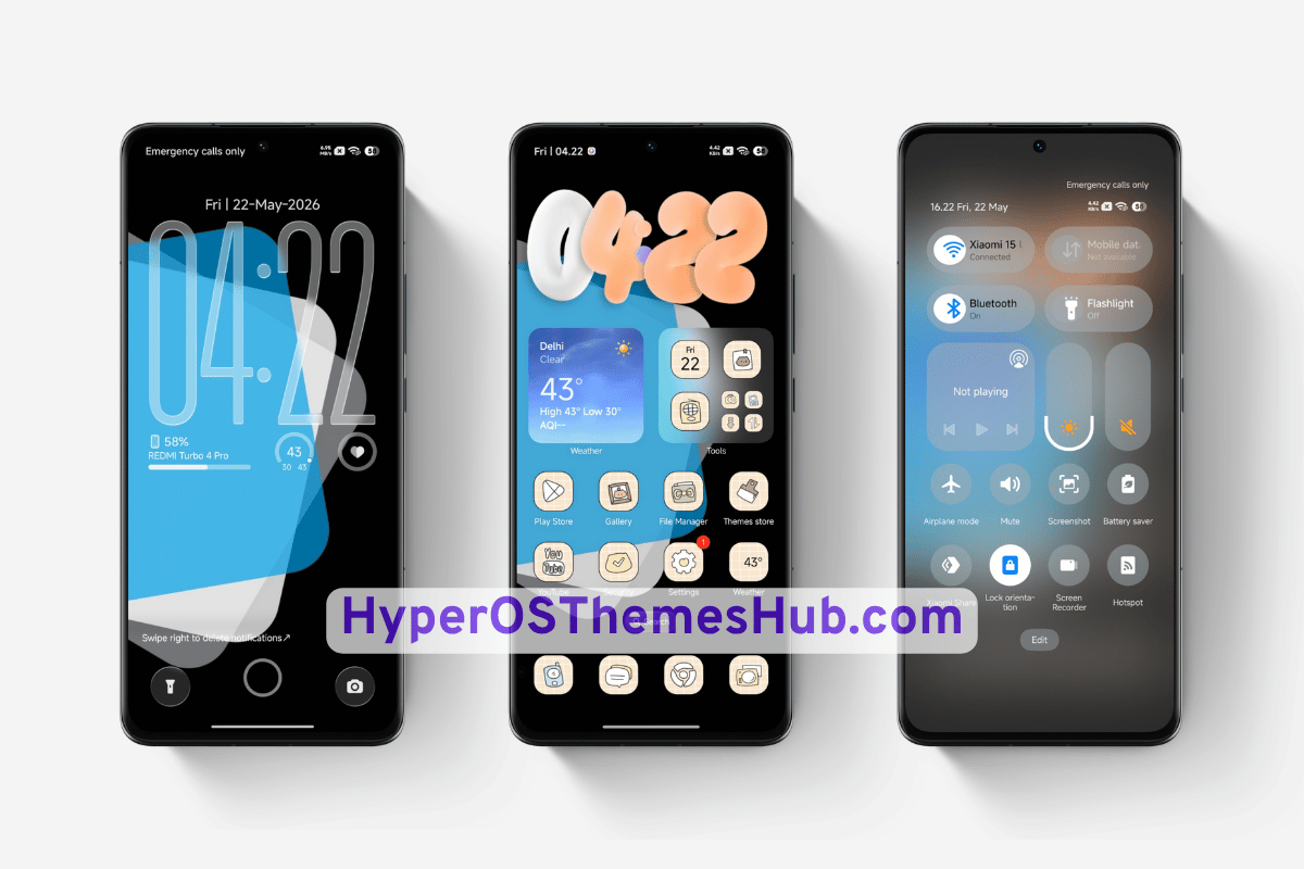 GT-7 HyperOS Theme for Xiaomi, REDMI, & POCO 2 HyperOSThemesHub.com 77 GT-7 HyperOS Theme