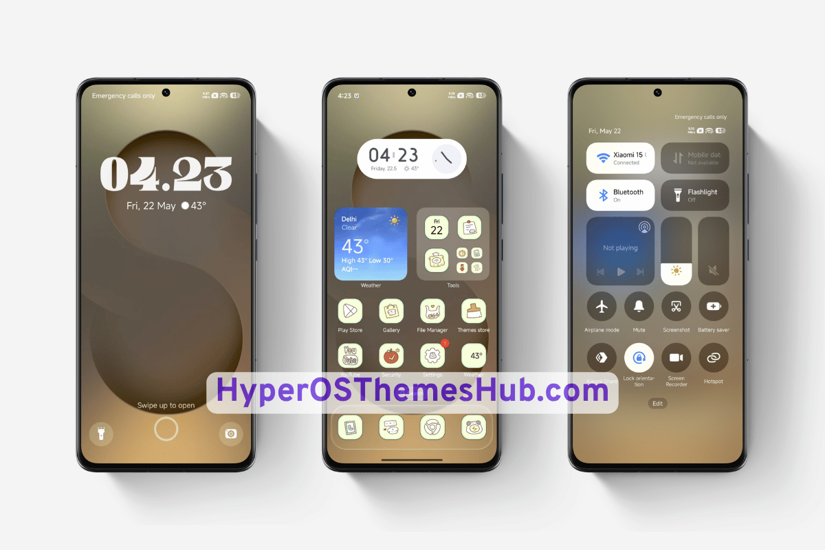 Po-Nine HyperOS Theme for Xiaomi, REDMI, & POCO 2 HyperOSThemesHub.com 79 Po-Nine HyperOS Theme