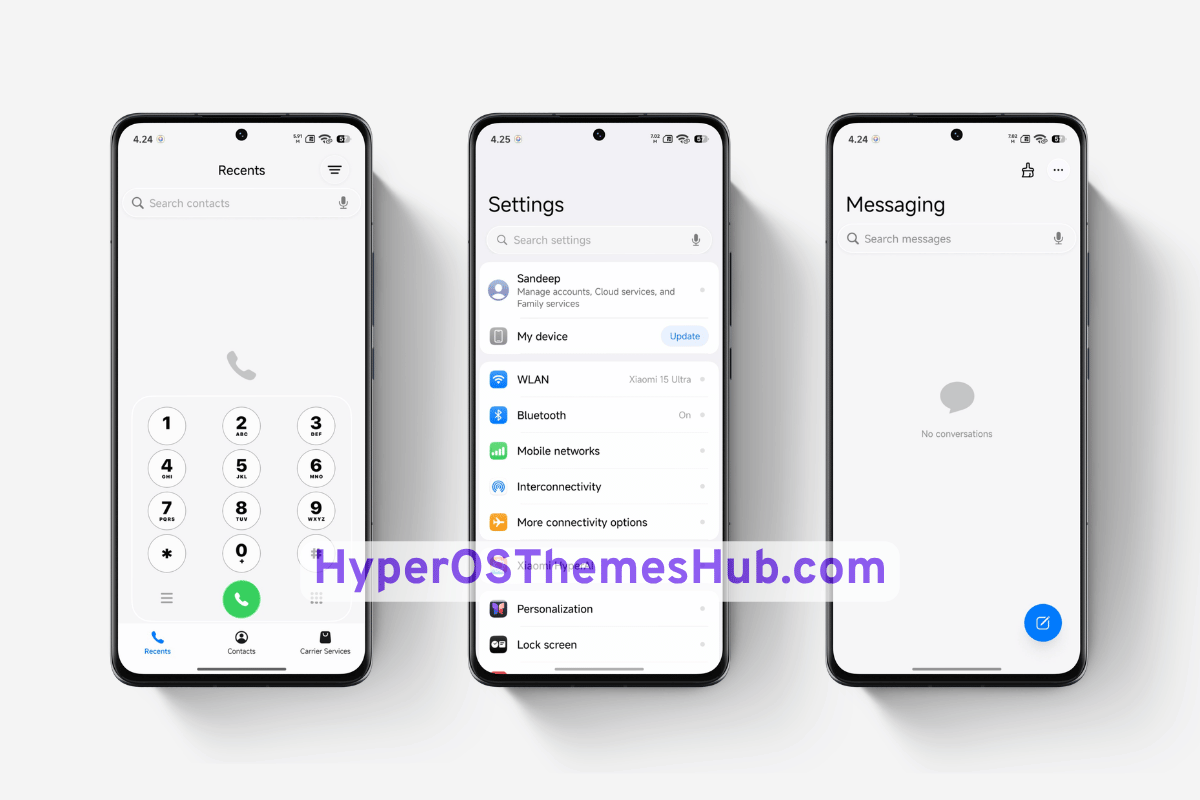 Bintang HyperOS Theme for Xiaomi, REDMI, & POCO 3 HyperOSThemesHub.com 82 Bintang HyperOS Theme