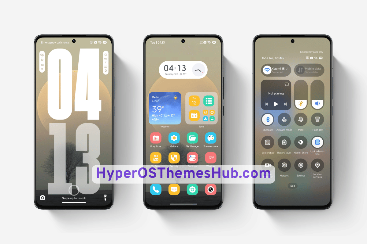 GT-3 HyperOS Theme for Xiaomi, REDMI, & POCO 2 HyperOSThemesHub.com 1 GT-3 HyperOS Theme