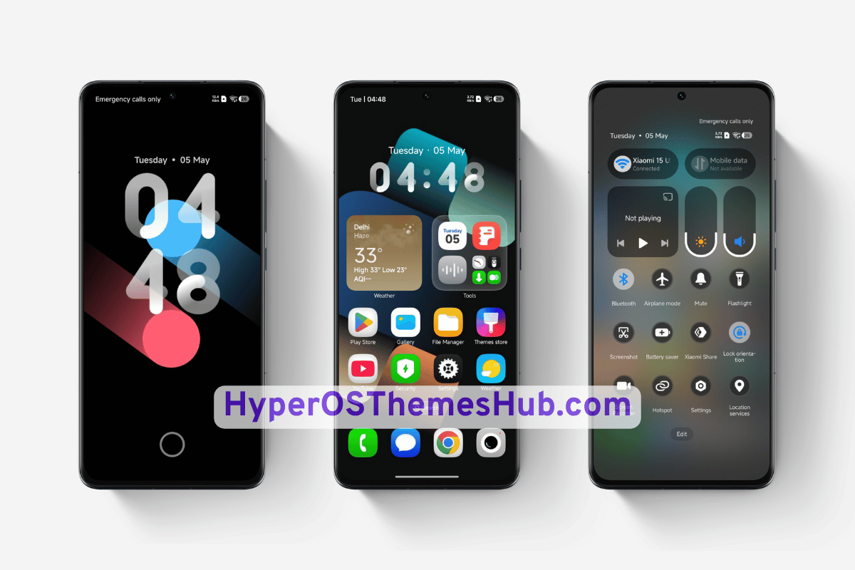 Poo-Seven3 HyperOS Theme for Xiaomi, REDMI, & POCO 2 HyperOSThemesHub.com Poo-Seven3 HyperOS Theme