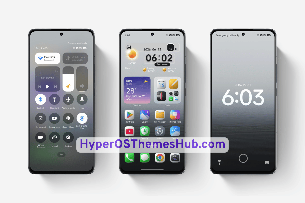 HyperOSThemesHub.com 18 GecaBlack HyperOS Theme
