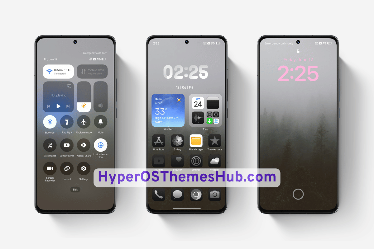 HyperOSThemesHub.com 2 Blosug HyperOS Theme