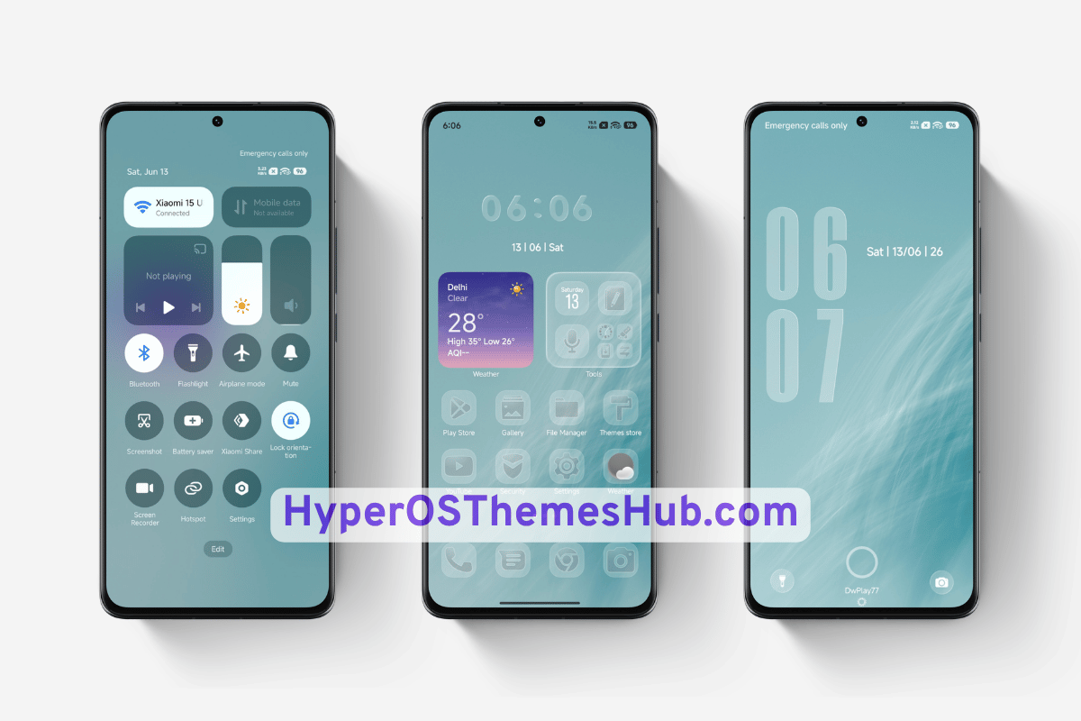 XurupitaGlass HyperOS Theme for Xiaomi, REDMI, & POCO 2 HyperOSThemesHub.com 24 XurupitaGlass HyperOS Theme