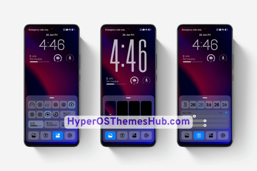 Grade H3 HyperOS Theme for Xiaomi, REDMI, & POCO 4 HyperOSThemesHub.com 33 Grade H3 HyperOS Theme