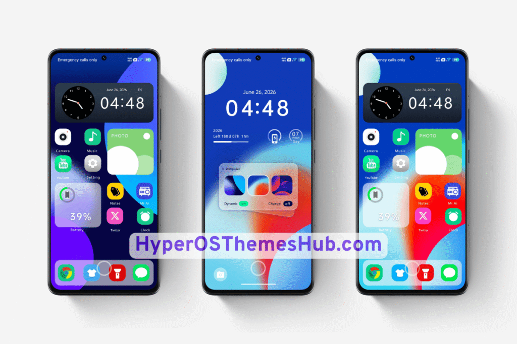 Reduced Pattern HyperOS Theme for Xiaomi, REDMI, & POCO 4 HyperOSThemesHub.com 36 Reduced Pattern HyperOS Theme