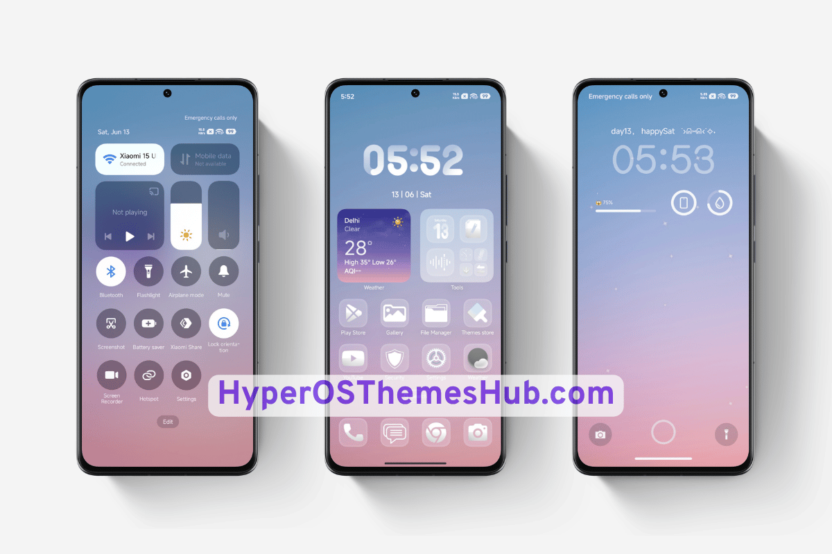 Konto HyperOS Theme for Xiaomi, REDMI, & POCO 2 HyperOSThemesHub.com 4 Konto HyperOS Theme