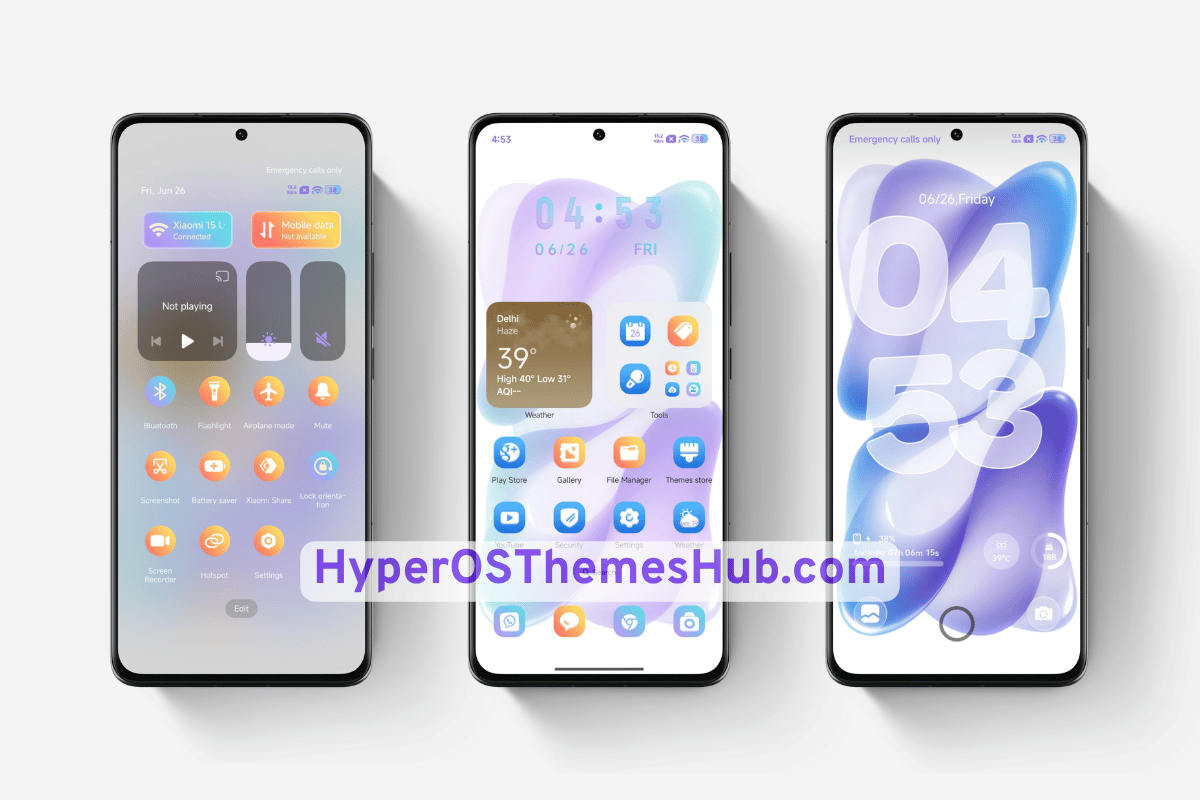 Simple Grating HyperOS Theme for Xiaomi, REDMI, & POCO 2 HyperOSThemesHub.com 41 Simple Grating HyperOS Theme