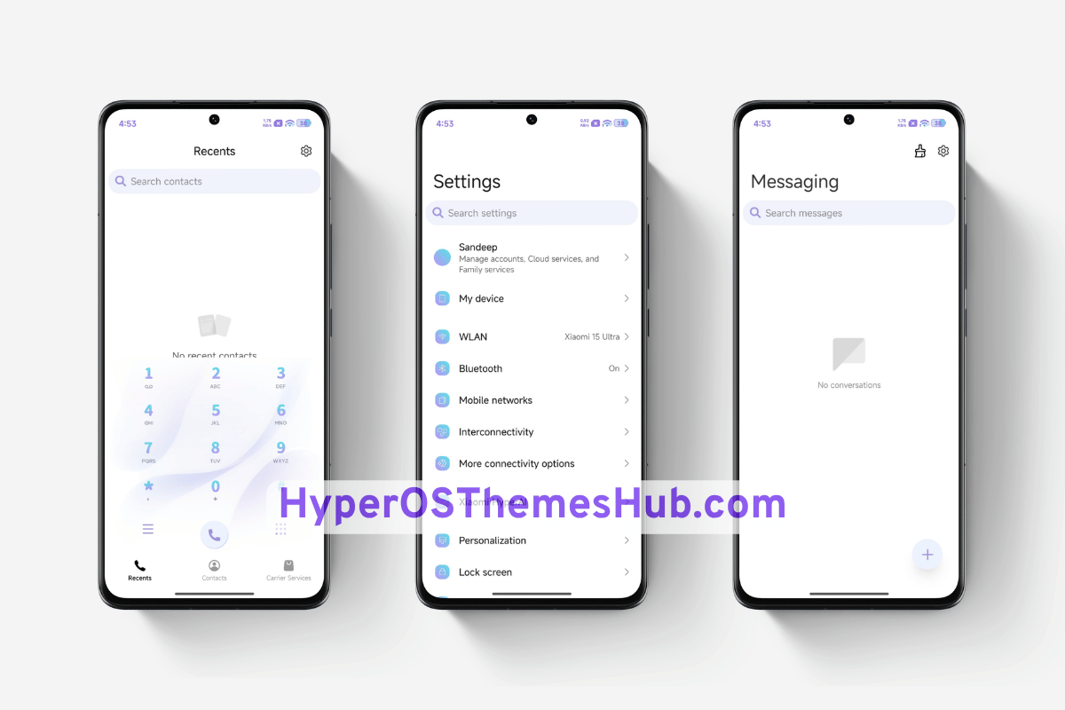 Simple Grating HyperOS Theme for Xiaomi, REDMI, & POCO 3 HyperOSThemesHub.com 42 Simple Grating HyperOS Theme