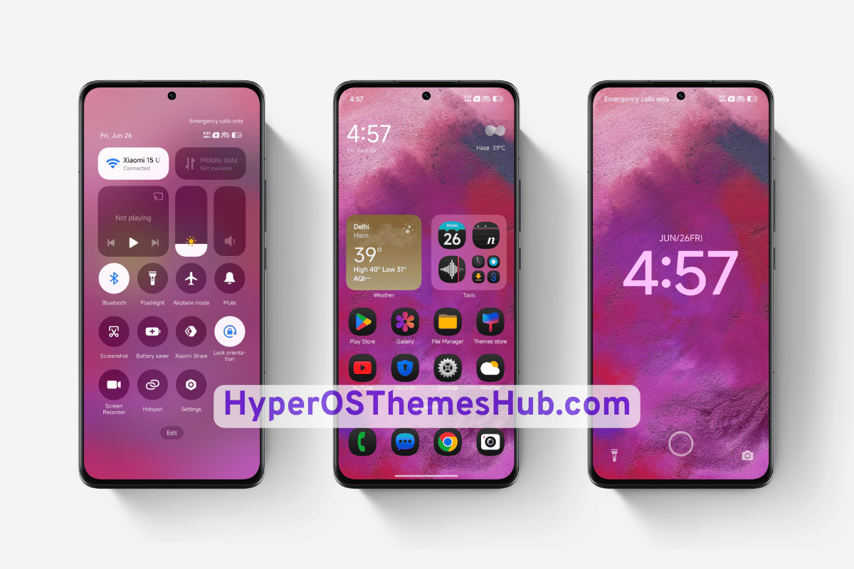 Airfall HyperOS Theme for Xiaomi, REDMI, & POCO 2 HyperOSThemesHub.com 48 Airfall HyperOS Theme