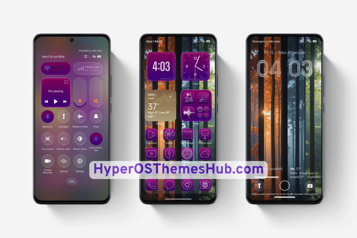 TripM HyperOS Theme for Xiaomi, REDMI, & POCO 2 HyperOSThemesHub.com 9 TripM HyperOS Theme