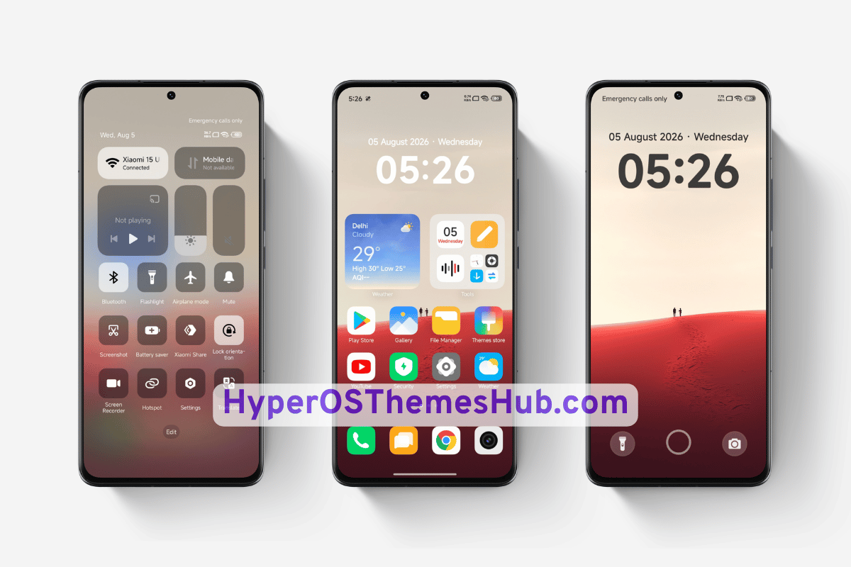 HyperOSThemesHub.com 16 Forever Love HyperOS Theme