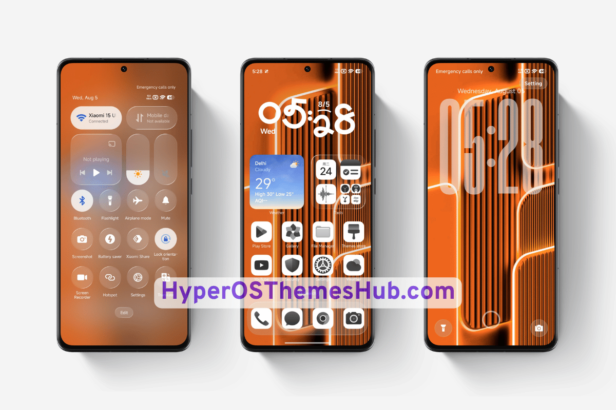 TronM HyperOS Theme for Xiaomi, REDMI, & POCO 2 HyperOSThemesHub.com 18 TronM HyperOS Theme