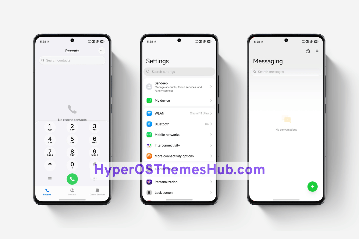 TronM HyperOS Theme for Xiaomi, REDMI, & POCO 3 HyperOSThemesHub.com 19 TronM HyperOS Theme