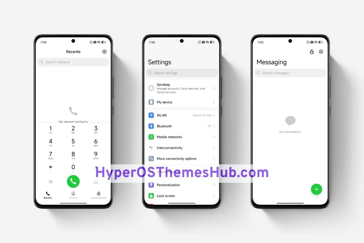 Orange UI HyperOS Theme for Xiaomi, REDMI, & POCO 3 HyperOSThemesHub.com 3 Orange UI HyperOS Theme