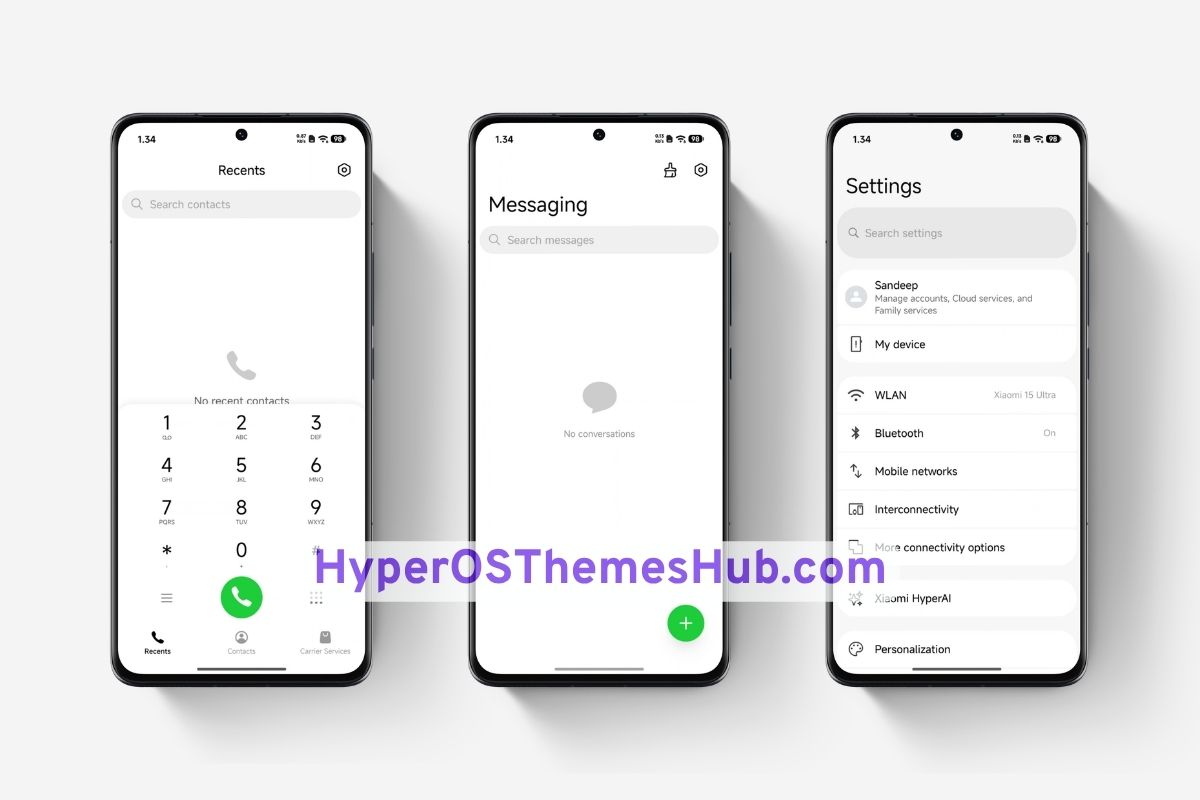 HyperOSThemesHub.com 1 NothingOS HyperOS Theme
