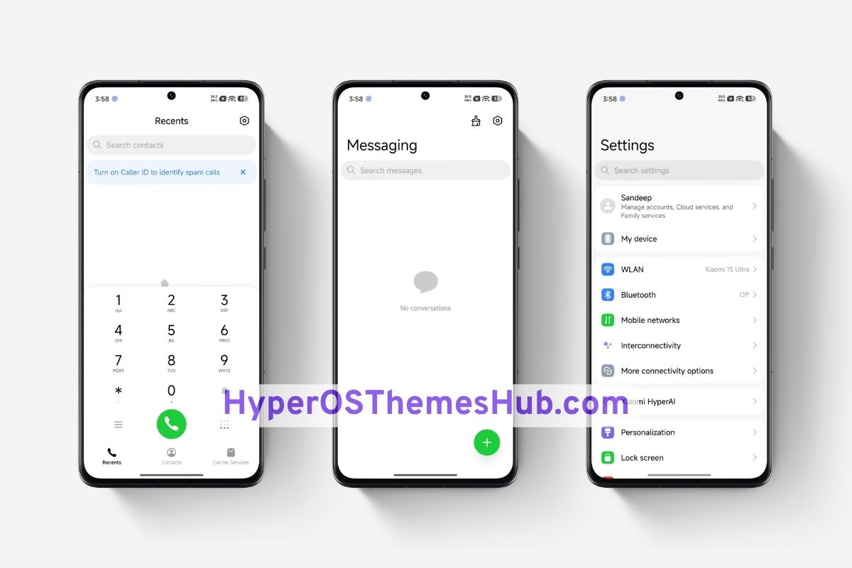 HyperOSThemesHub.com 10 1 VK Blue Bloom HyperOS Theme