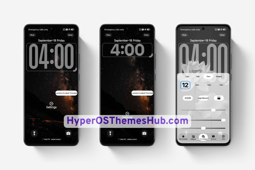 HyperOSThemesHub.com 13 1 Nebula Noir HyperOS Theme
