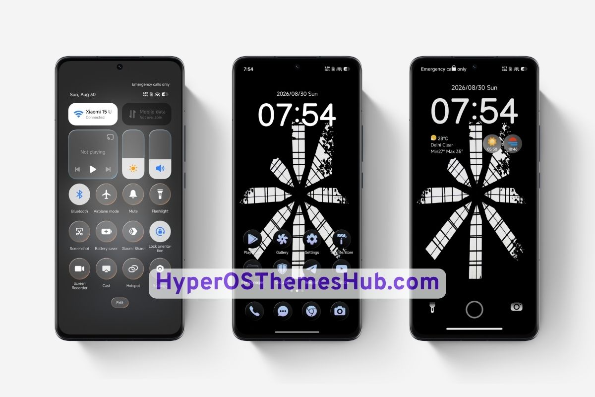 HyperOSThemesHub.com 15 VK OX HyperOS Theme