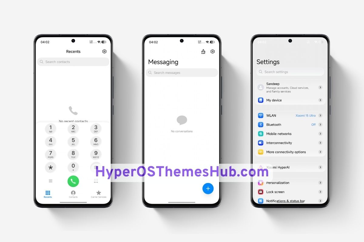 OX CLAY HyperOS Theme for Xiaomi, REDMI, & POCO 3 HyperOSThemesHub.com 16 1 OX CLAY HyperOS Theme