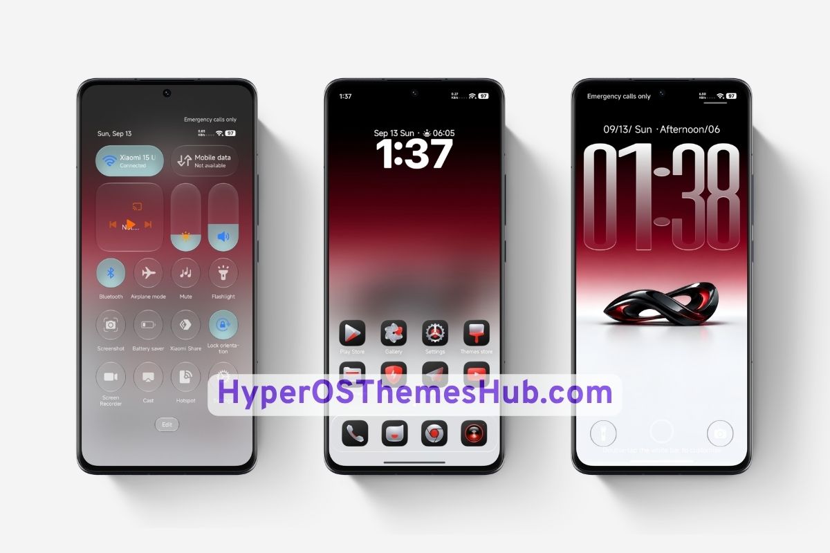 OX GR4 HyperOS Theme for Xiaomi, REDMI, & POCO 2 HyperOSThemesHub.com 2 OX GR4 HyperOS Theme