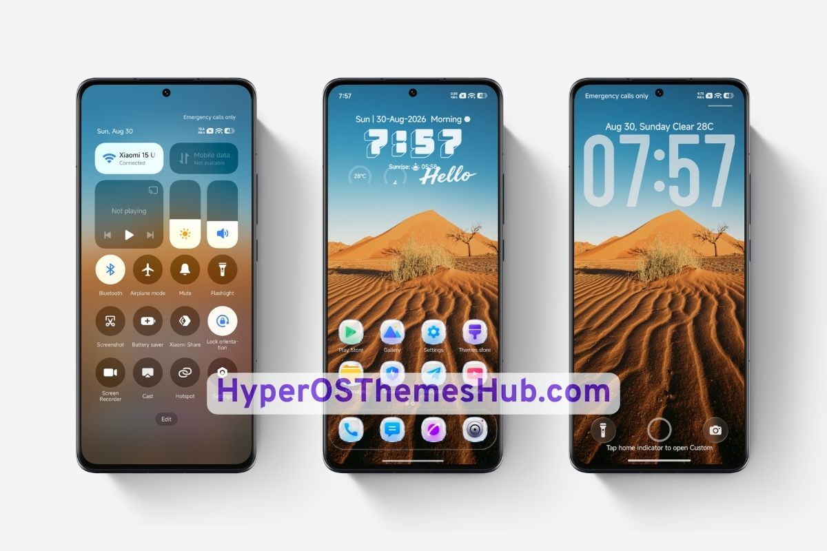 VK Blue HyperOS Theme for Xiaomi, REDMI, & POCO 2 HyperOSThemesHub.com 21 VK Blue HyperOS Theme