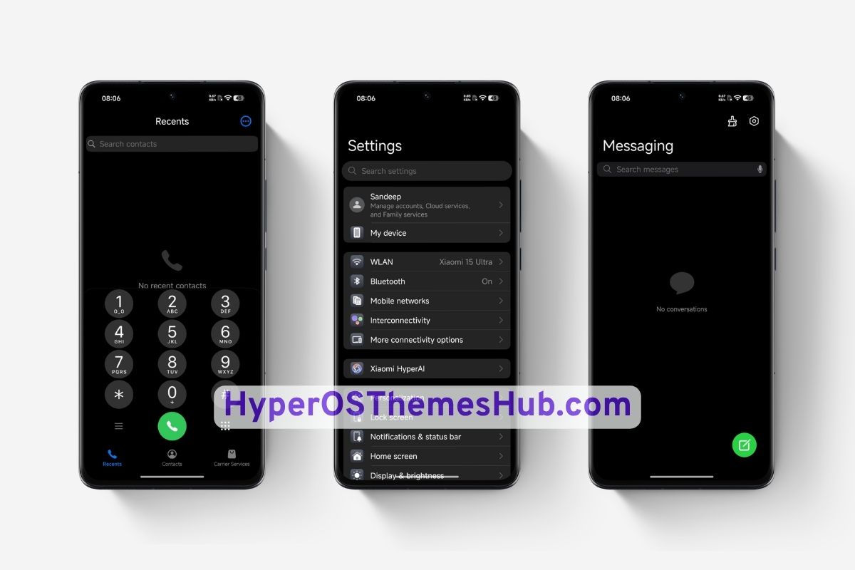 GIN SAND HyperOS Theme for Xiaomi, REDMI, & POCO 3 HyperOSThemesHub.com 35 GIN SAND HyperOS Theme