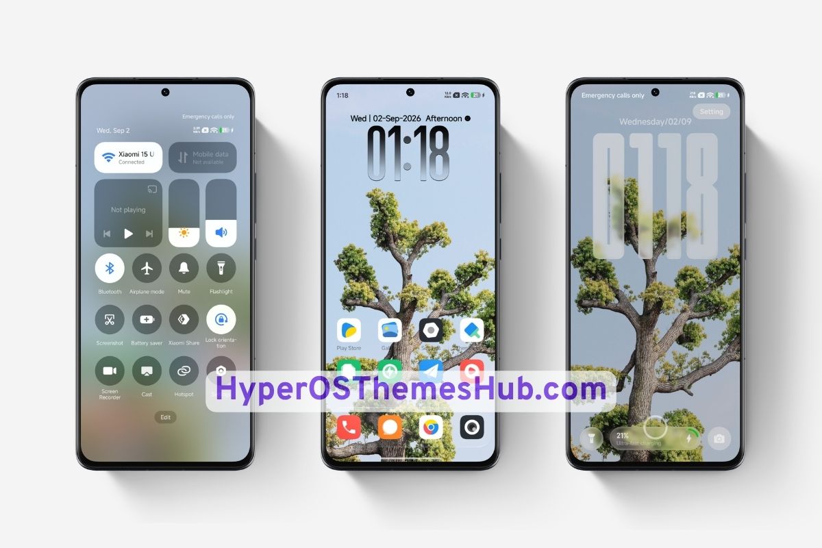 HyperOSThemesHub.com 44 OX M3 HyperOS Theme