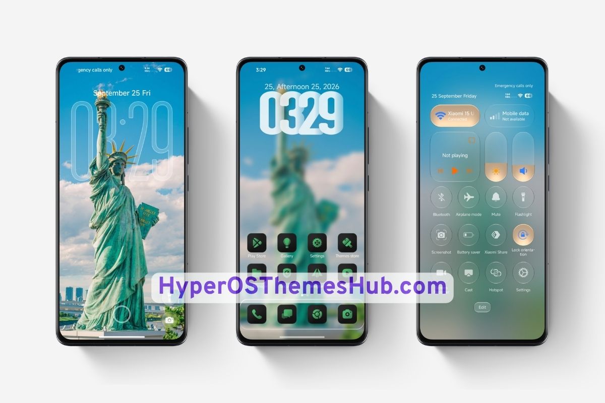 OX G5 HyperOS Theme for Xiaomi, REDMI, & POCO 2 HyperOSThemesHub.com 51 1 OX G5 HyperOS Theme