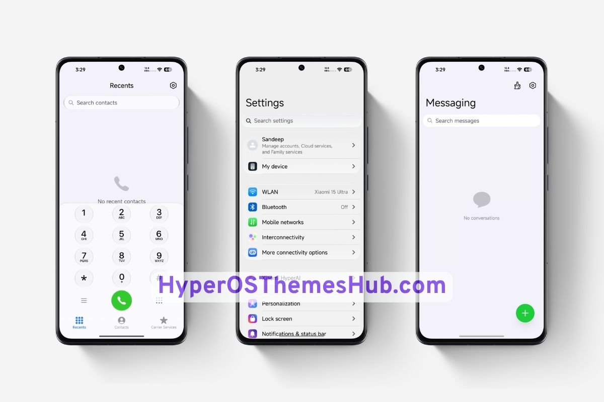 OX G5 HyperOS Theme for Xiaomi, REDMI, & POCO 3 HyperOSThemesHub.com 52 1 OX G5 HyperOS Theme
