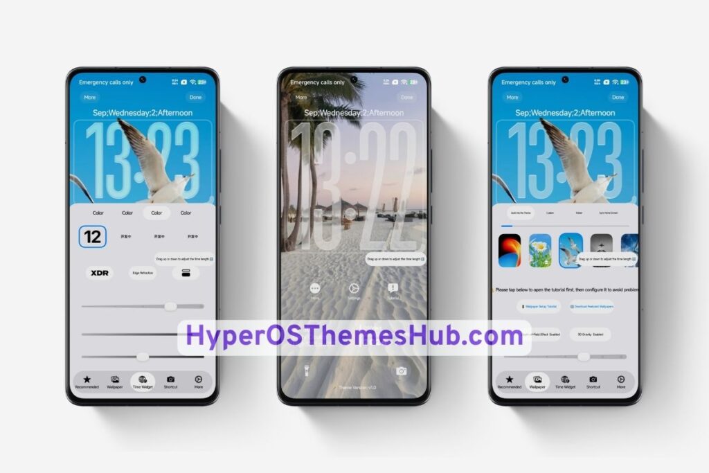Translucent HyperOS Theme for Xiaomi, REDMI, & POCO 4 HyperOSThemesHub.com 52 Translucent HyperOS Theme