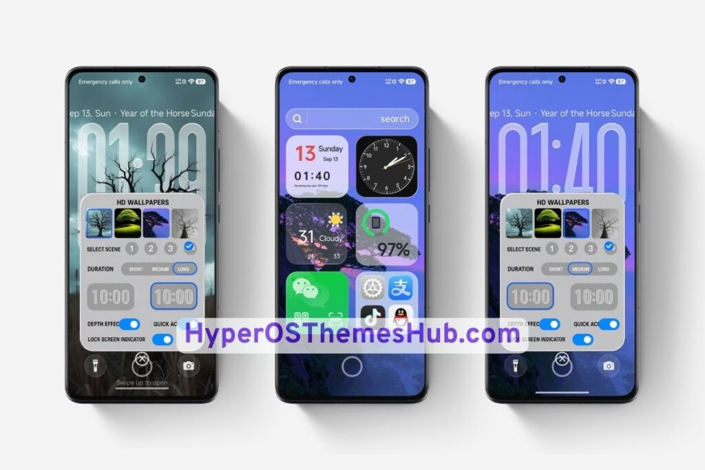 HyperOSThemesHub.com 6 1 Duskred HyperOS Theme