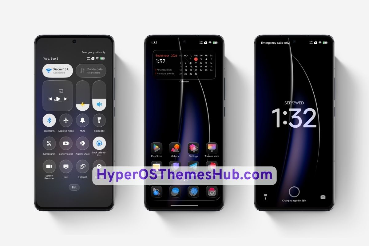 Retina HyperOS Theme for Xiaomi, REDMI, & POCO 2 HyperOSThemesHub.com 63 Retina HyperOS Theme