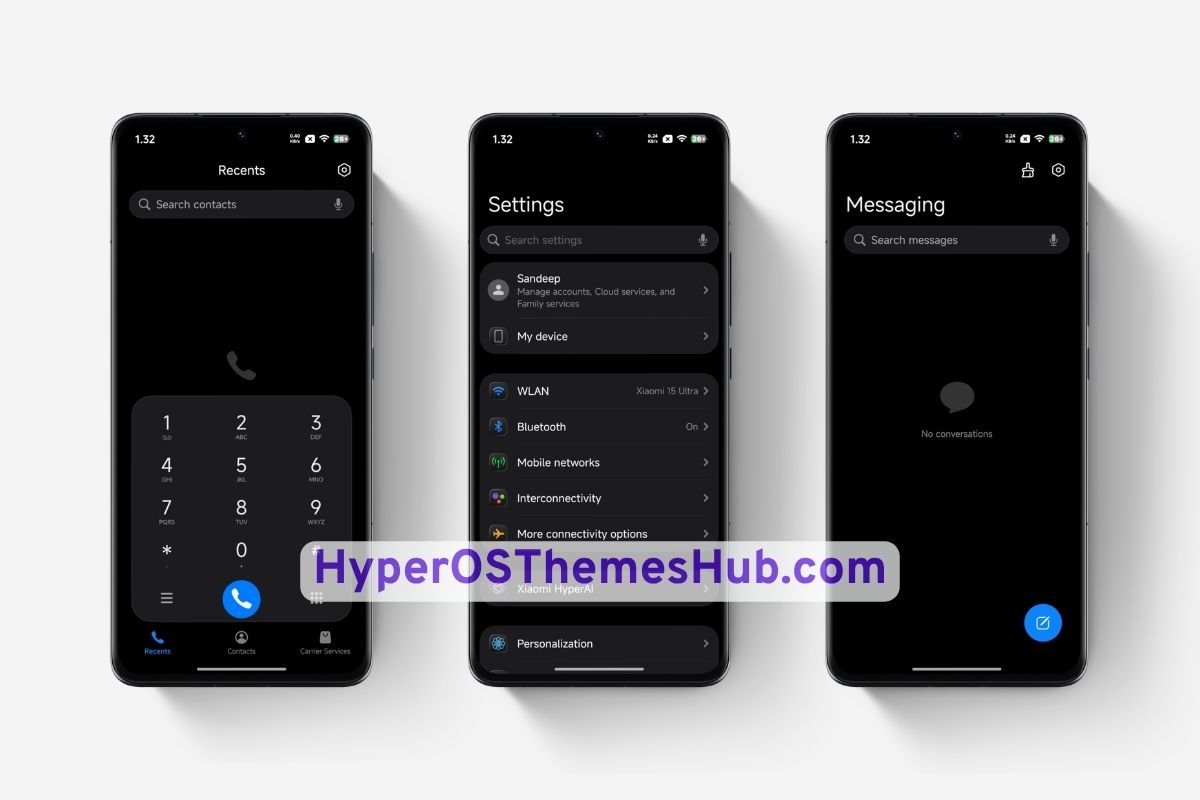 Retina HyperOS Theme for Xiaomi, REDMI, & POCO 3 HyperOSThemesHub.com 64 Retina HyperOS Theme
