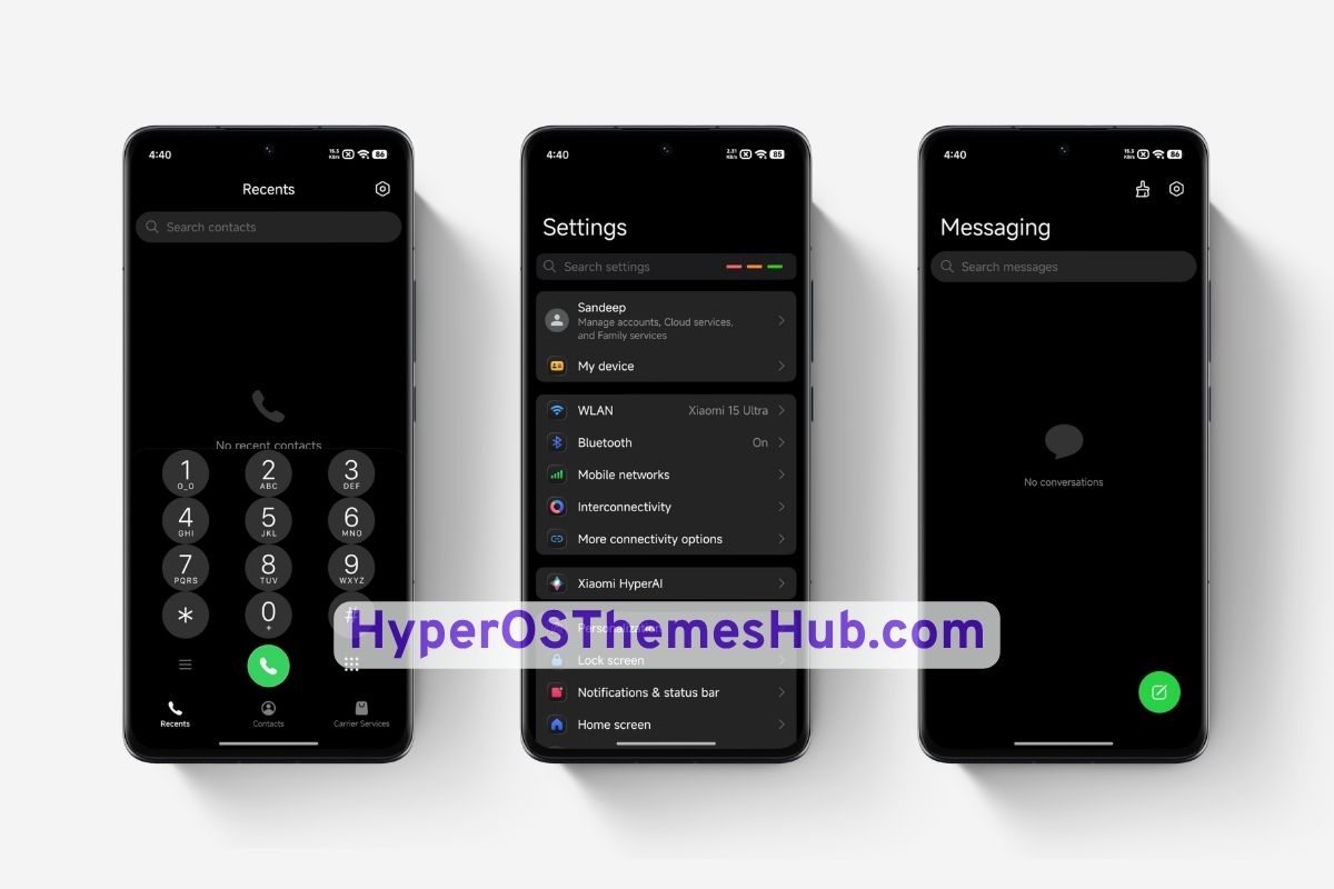 HyperOSThemesHub.com 66 Velvet HyperOS Theme