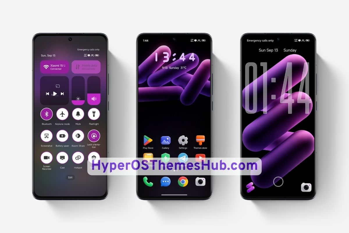 TIME HyperOS Theme for Xiaomi, REDMI, & POCO 2 HyperOSThemesHub.com 7 1 TIME HyperOS Theme