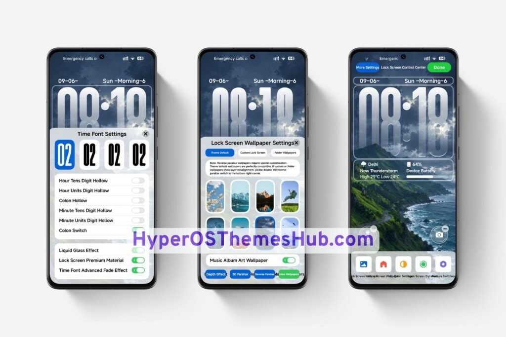 HyperOSThemesHub.com 76 Vibria HyperOS Theme