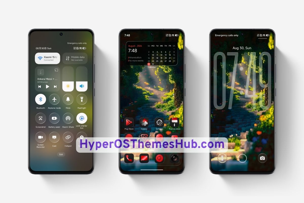 HyperOSThemesHub.com 8 ShiftM HyperOS Theme