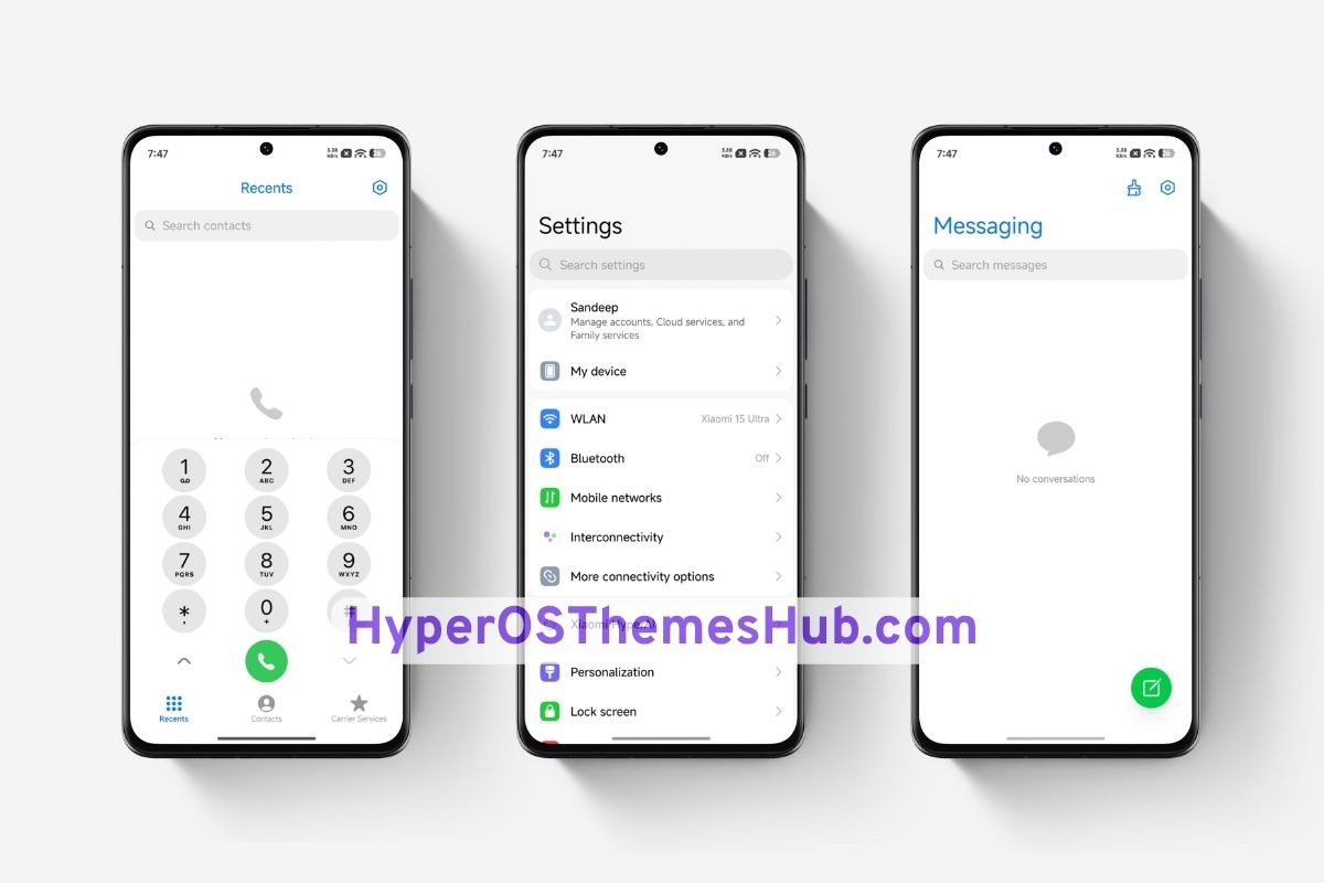 TOP VK HyperOS Theme for Xiaomi, REDMI, & POCO 3 HyperOSThemesHub.com 61 TOP VK HyperOS Theme